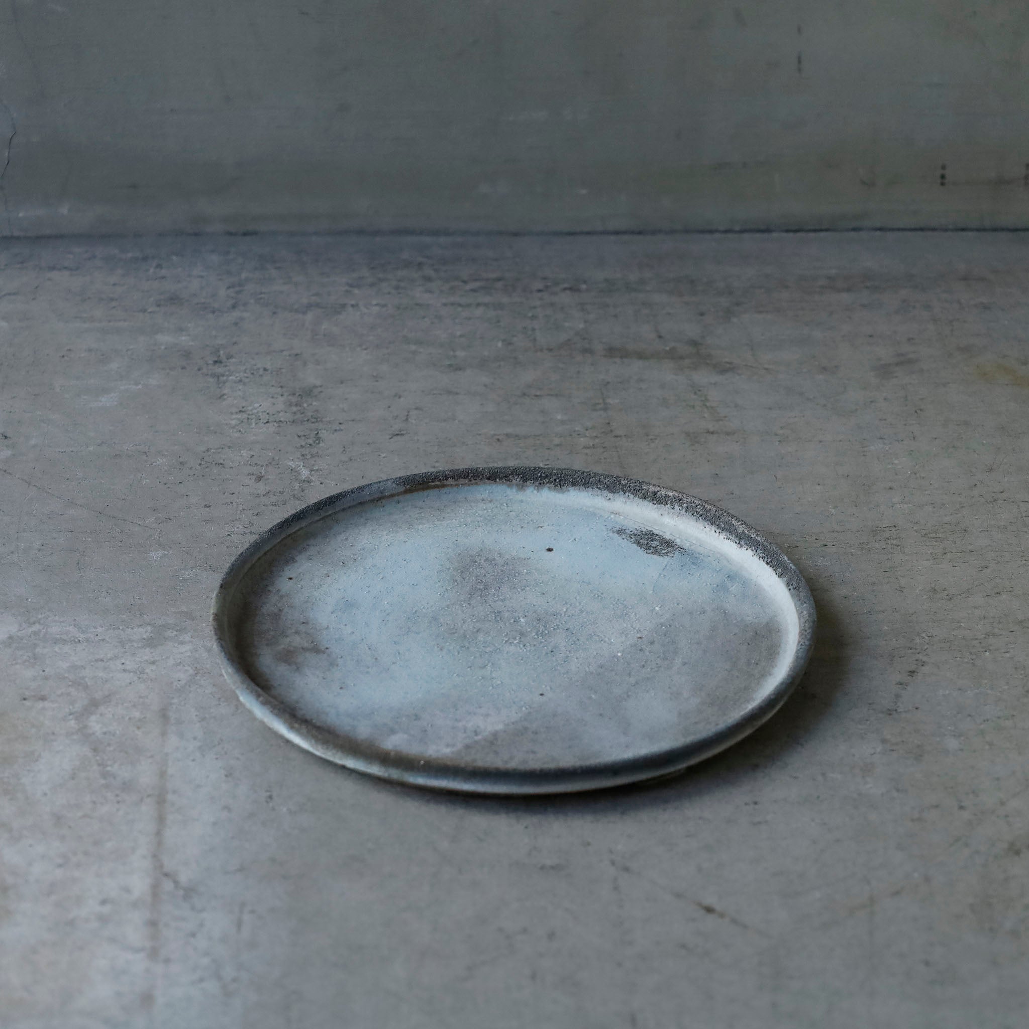 Etsuji Noguchi / White Rust, Medium Plate (approx. 21cm) A
