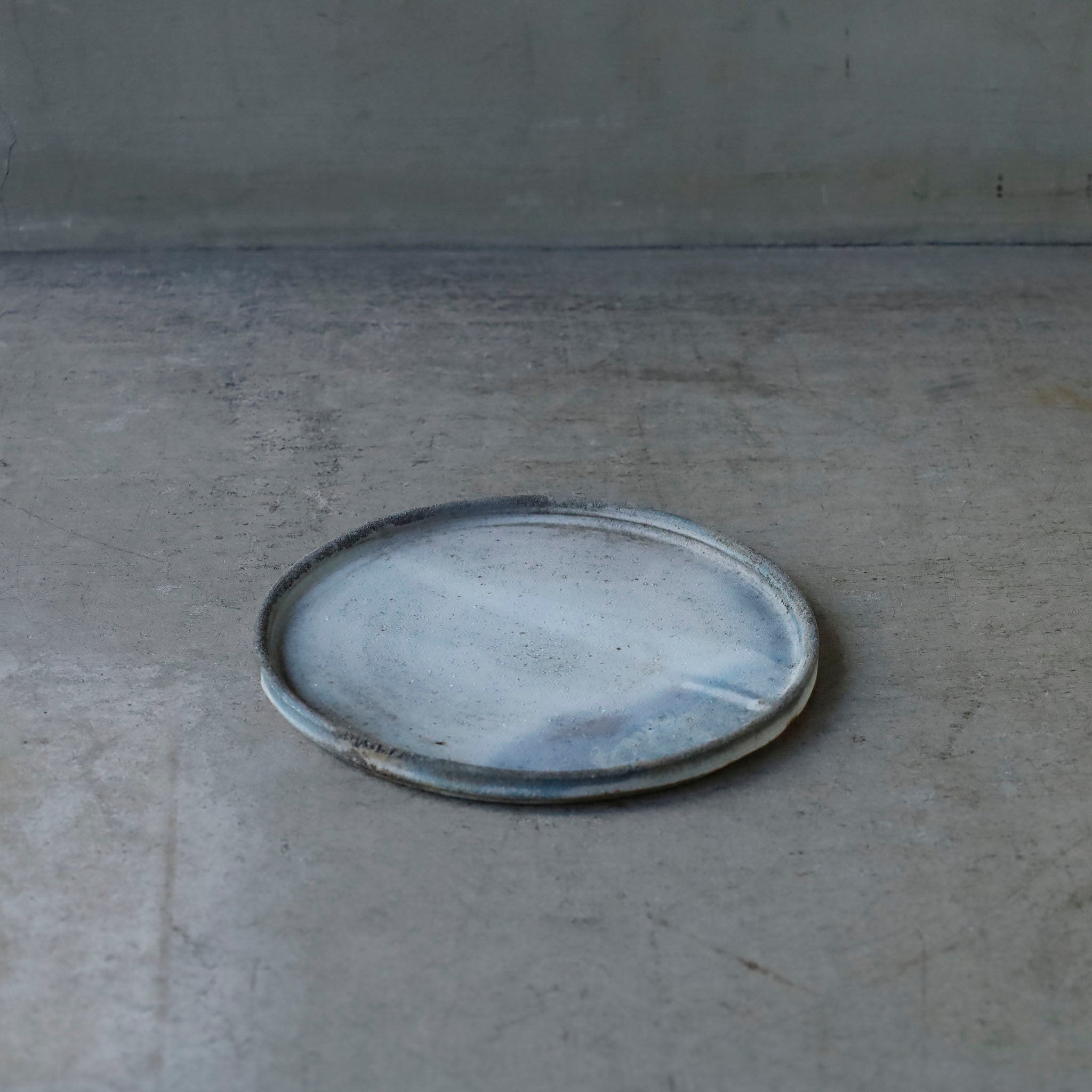 Etsuji Noguchi / White Rust, Medium Plate (approx. 18cm) M