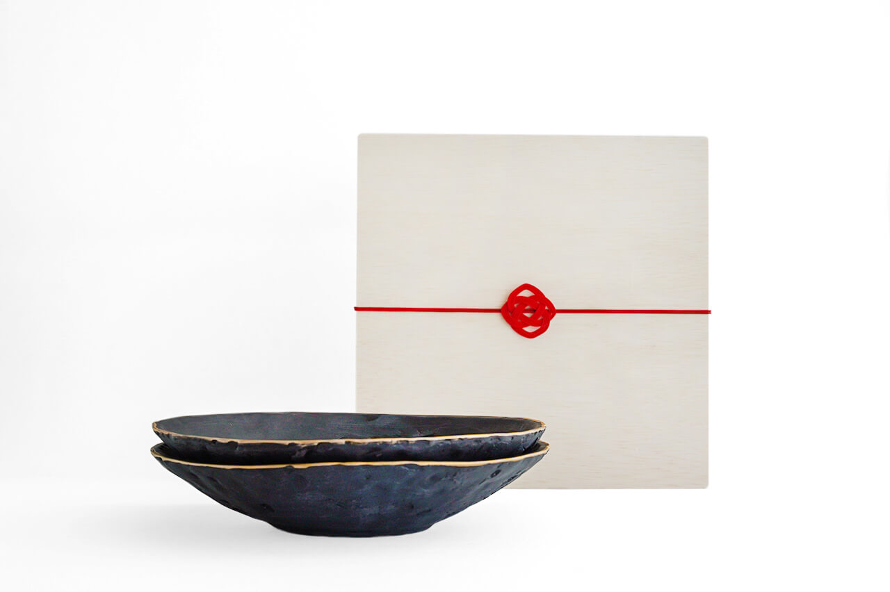 ◆KUROgane BOWL 240 ペアセット
