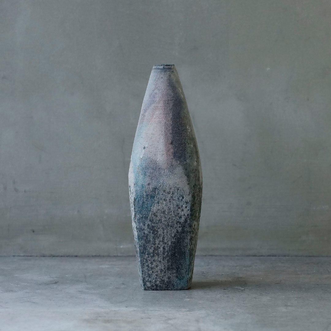 野口悦士 白錆 角瓶 26-7