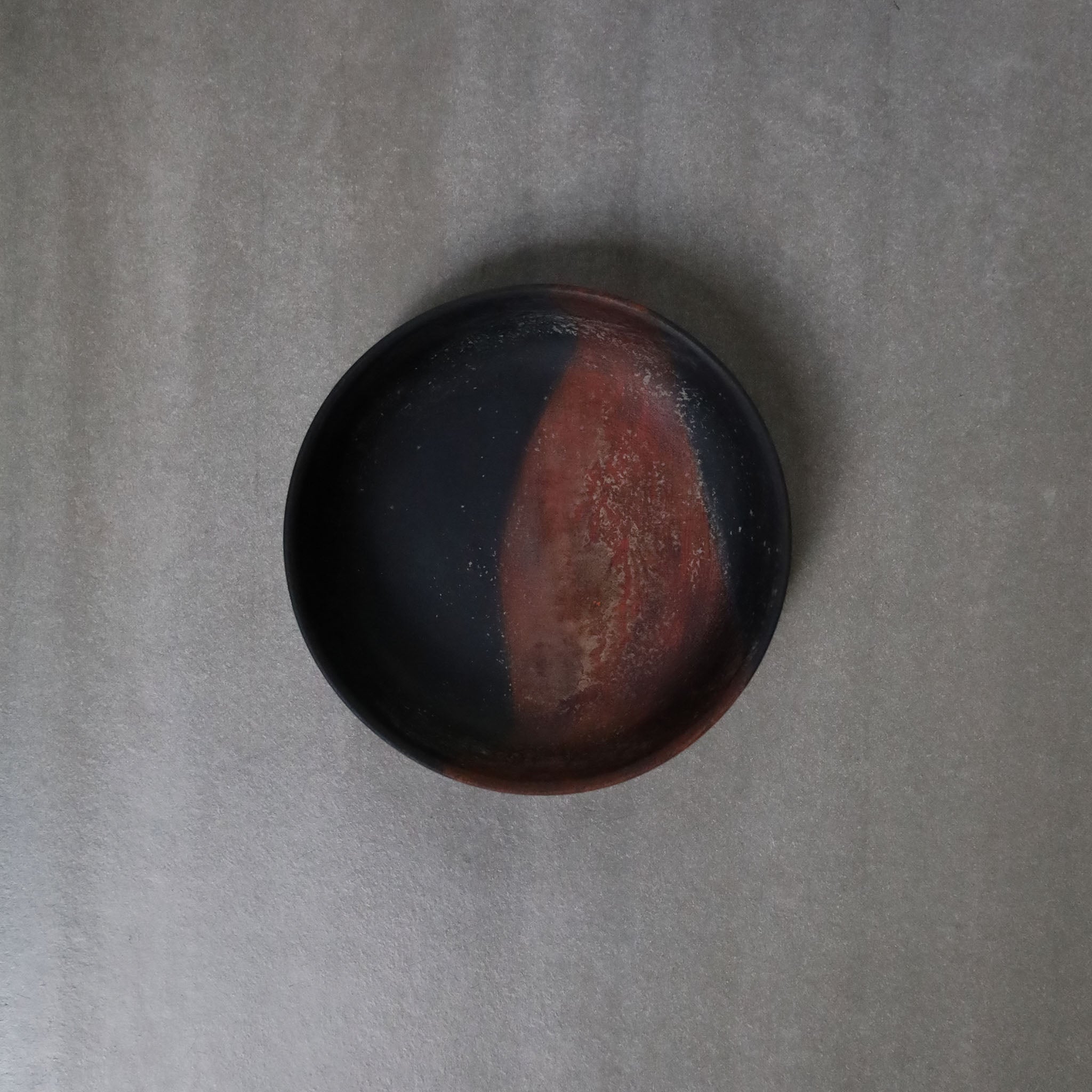 ●26-SD-8 GOKEZOKO Shallow Bowl - Botanical Dye