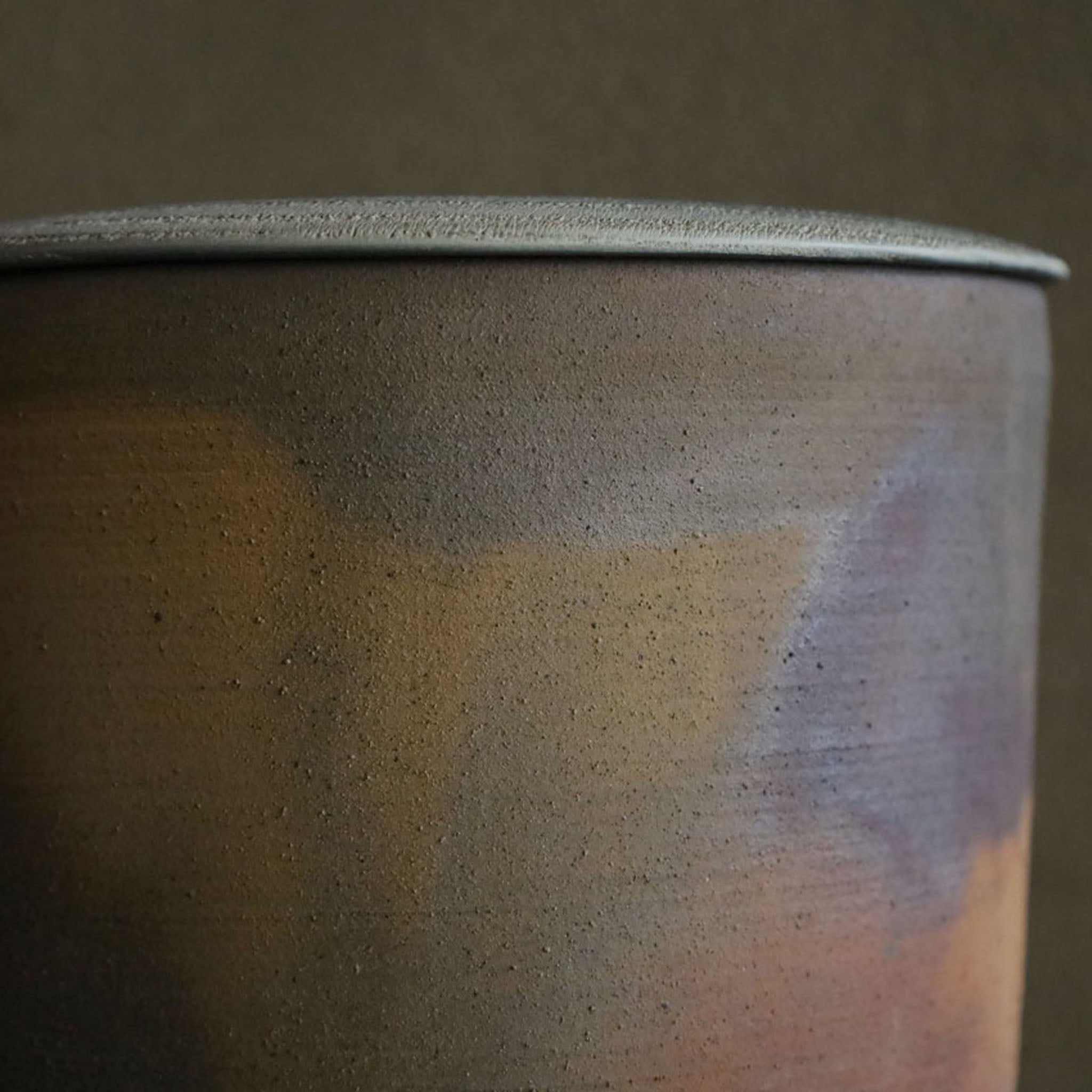 Etsuji Noguchi: Yakishime Mizusashi (Water Jar)