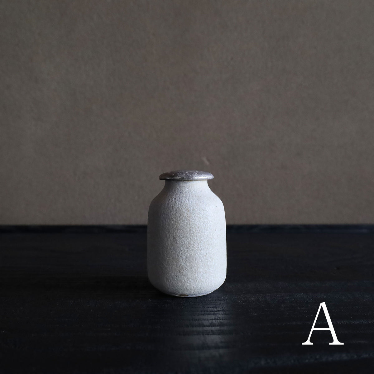 船串篤司 茶入れ(黄)