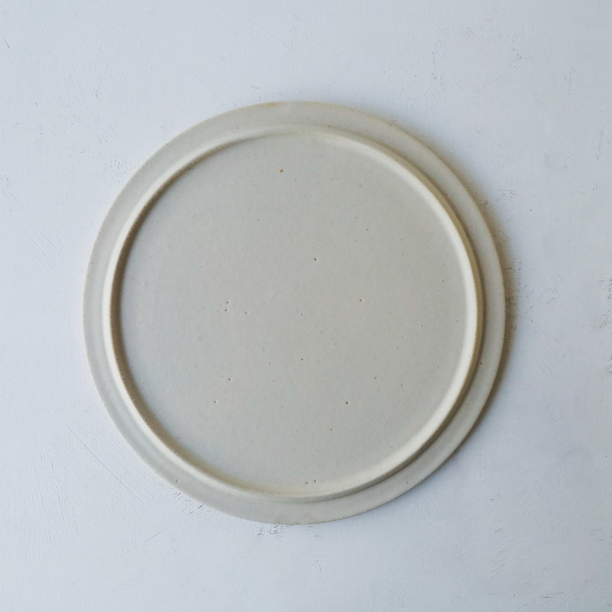 船串篤司 プレート 24cm 白