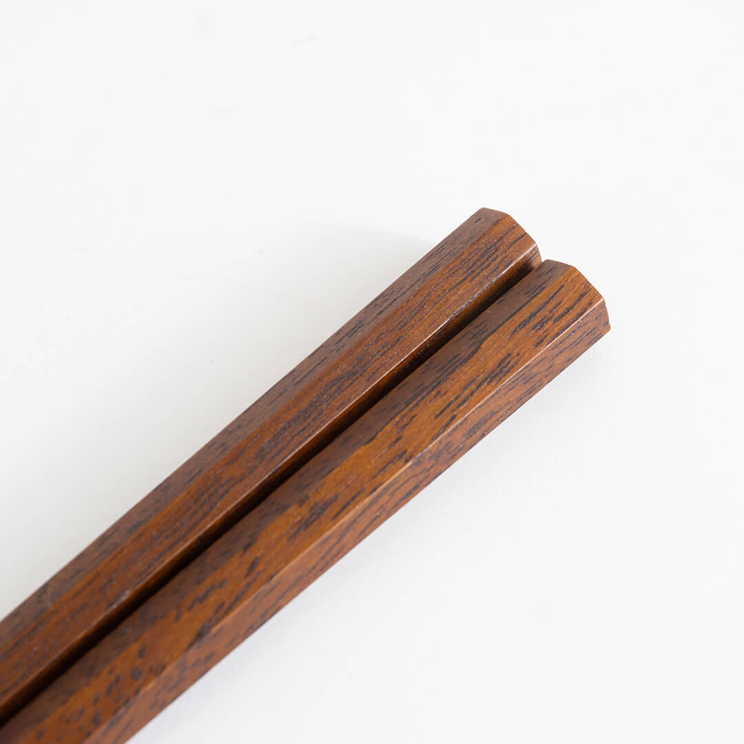 Daikokuya Chopsticks - Ironwood, Heptagonal (Short)