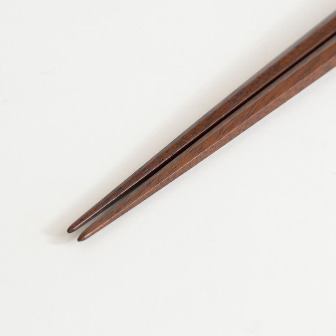 Daikokuya Chopsticks - Ironwood, Heptagonal (Short)