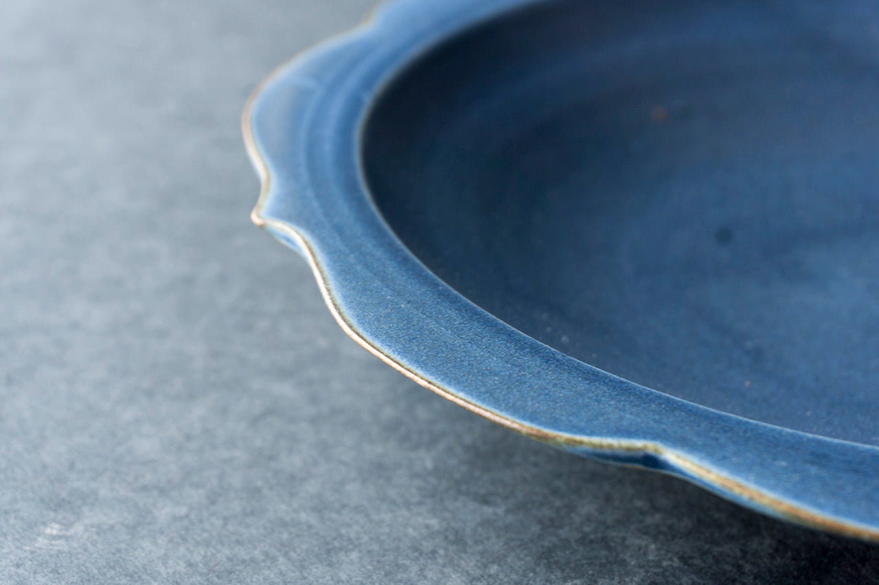 Hanako Nakazato Chakra Plate M (Blue Jeans)
