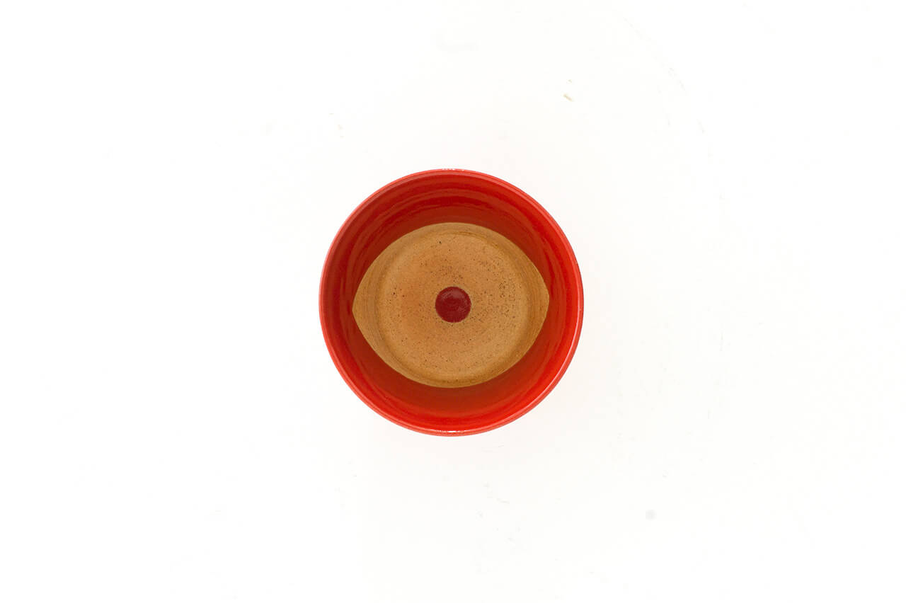 陶器工房壹 mintama カップ レッド