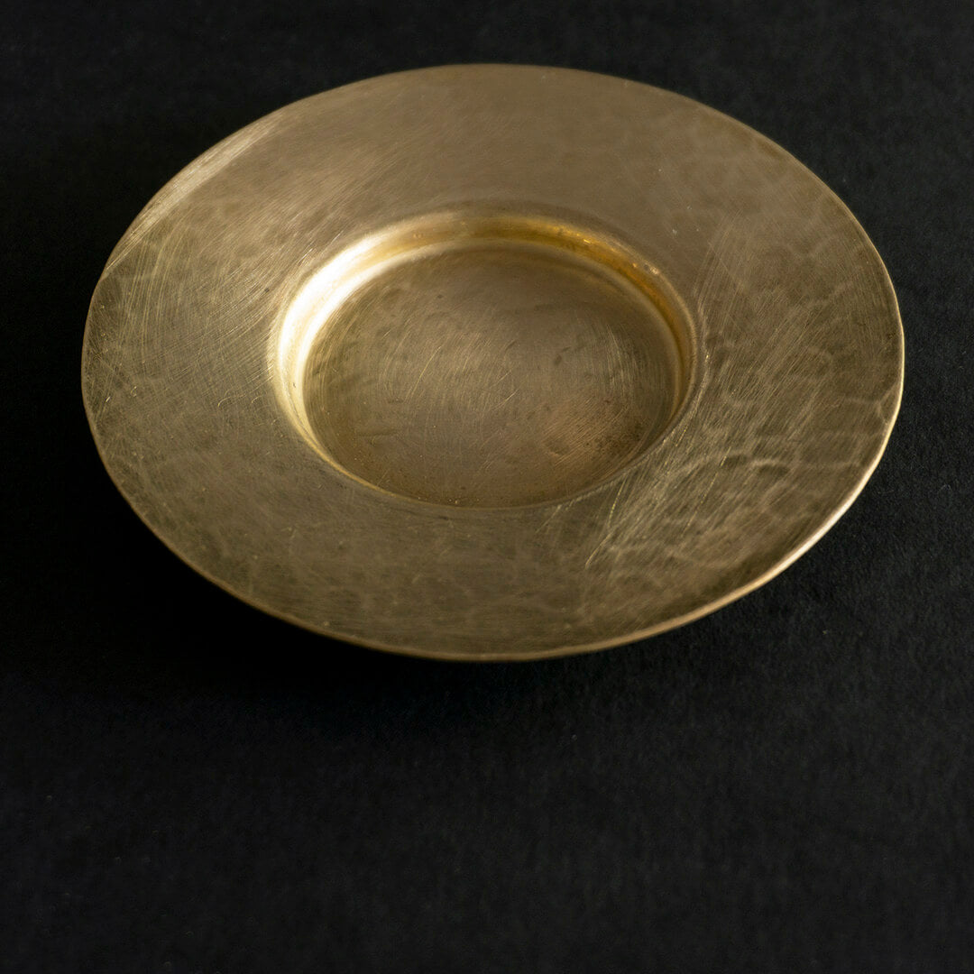 Yuichi Takemata 茶托 丸 真鍮