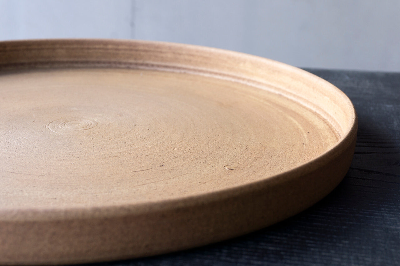 GAKU ceramics gen/âge リバーシブル皿 Φ240