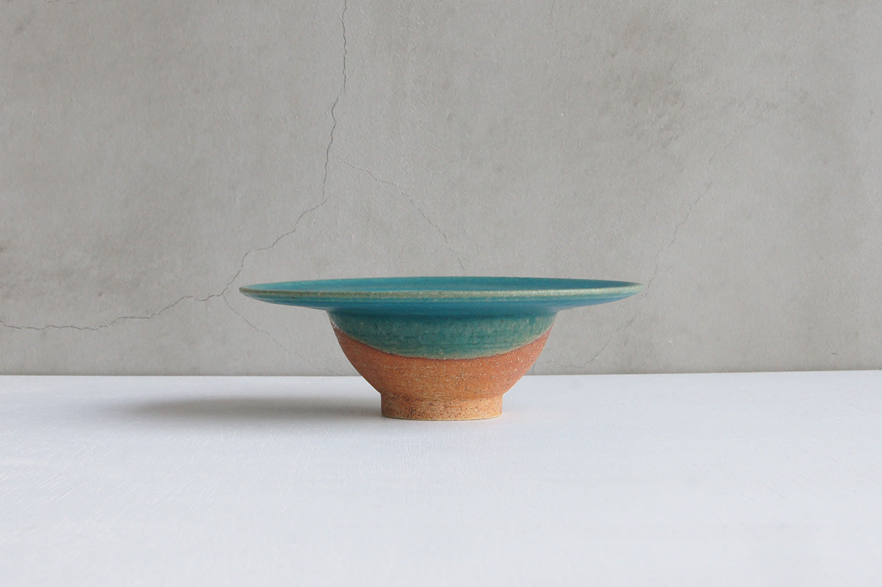Pottery studio ICHI Mintama Rim Bowl 15cm Persia