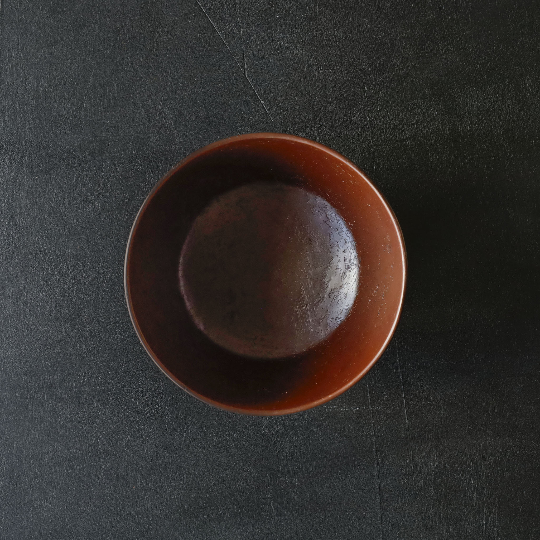 26-AS-8  Tsutsugata-wan (Cylindrical Large Bowl) – Red