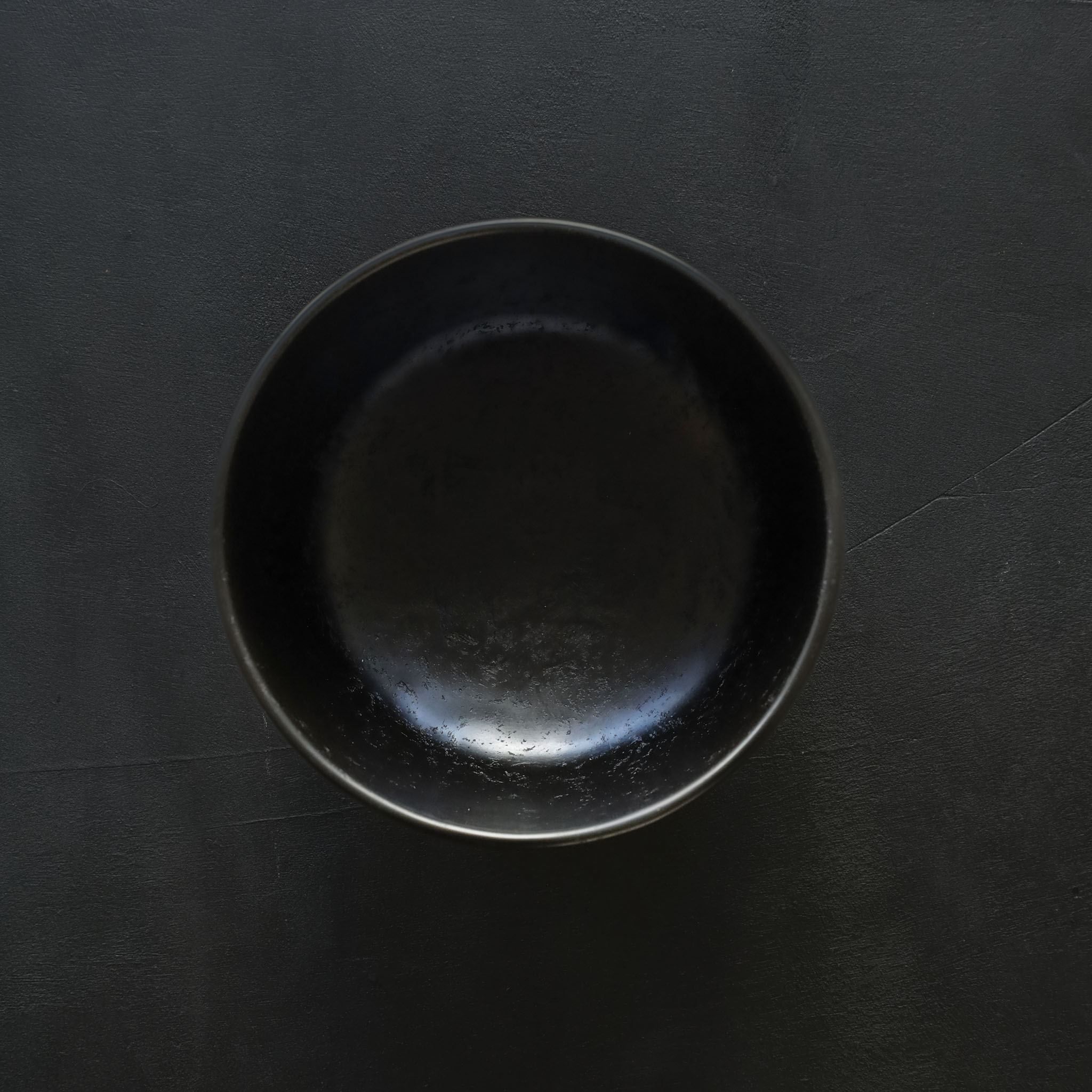 26-AS-24  Takaashi-wan (High-footed Small Bowl) – Black