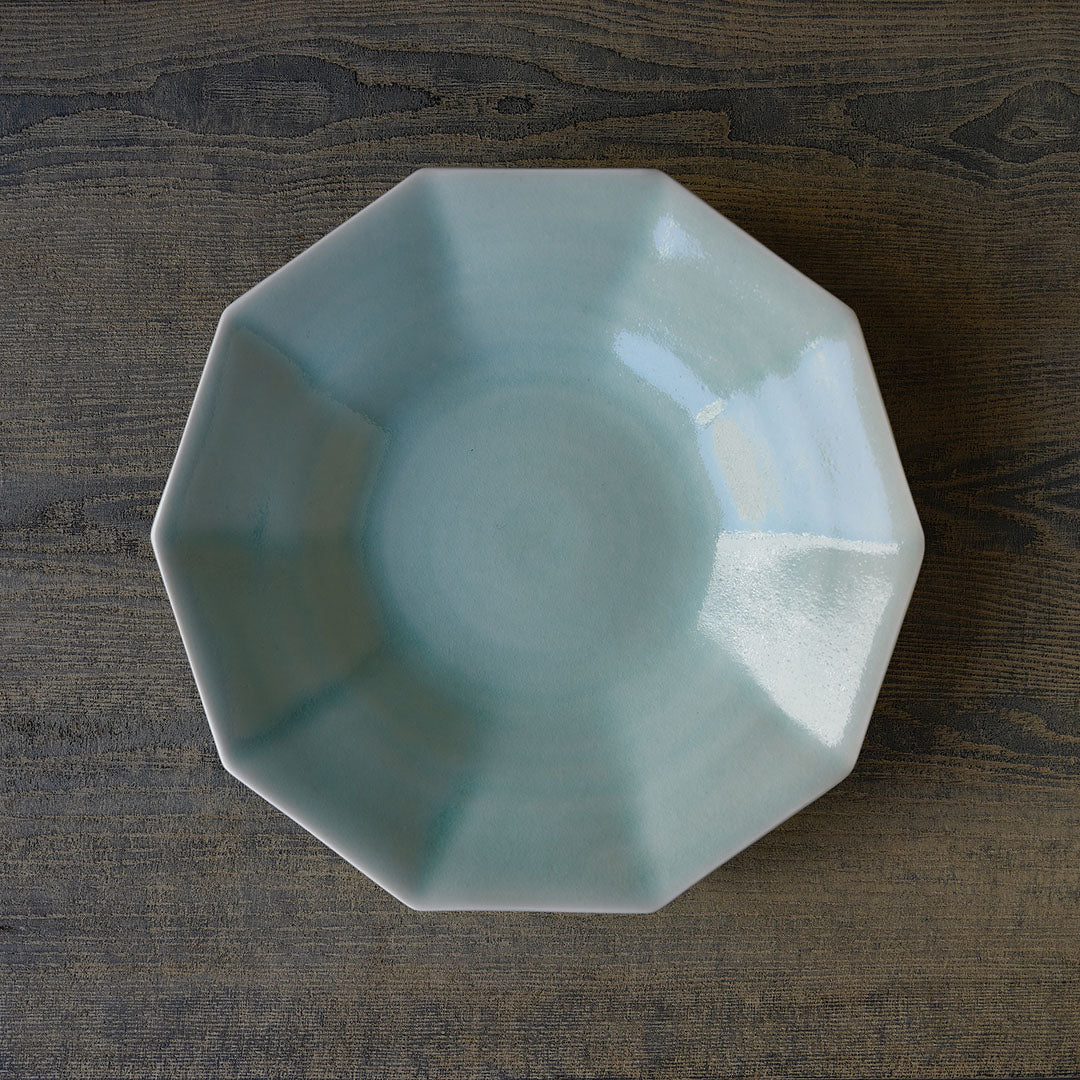 Yuichi Murakami Seiji 10-Sided Deep Plate, 26 cm