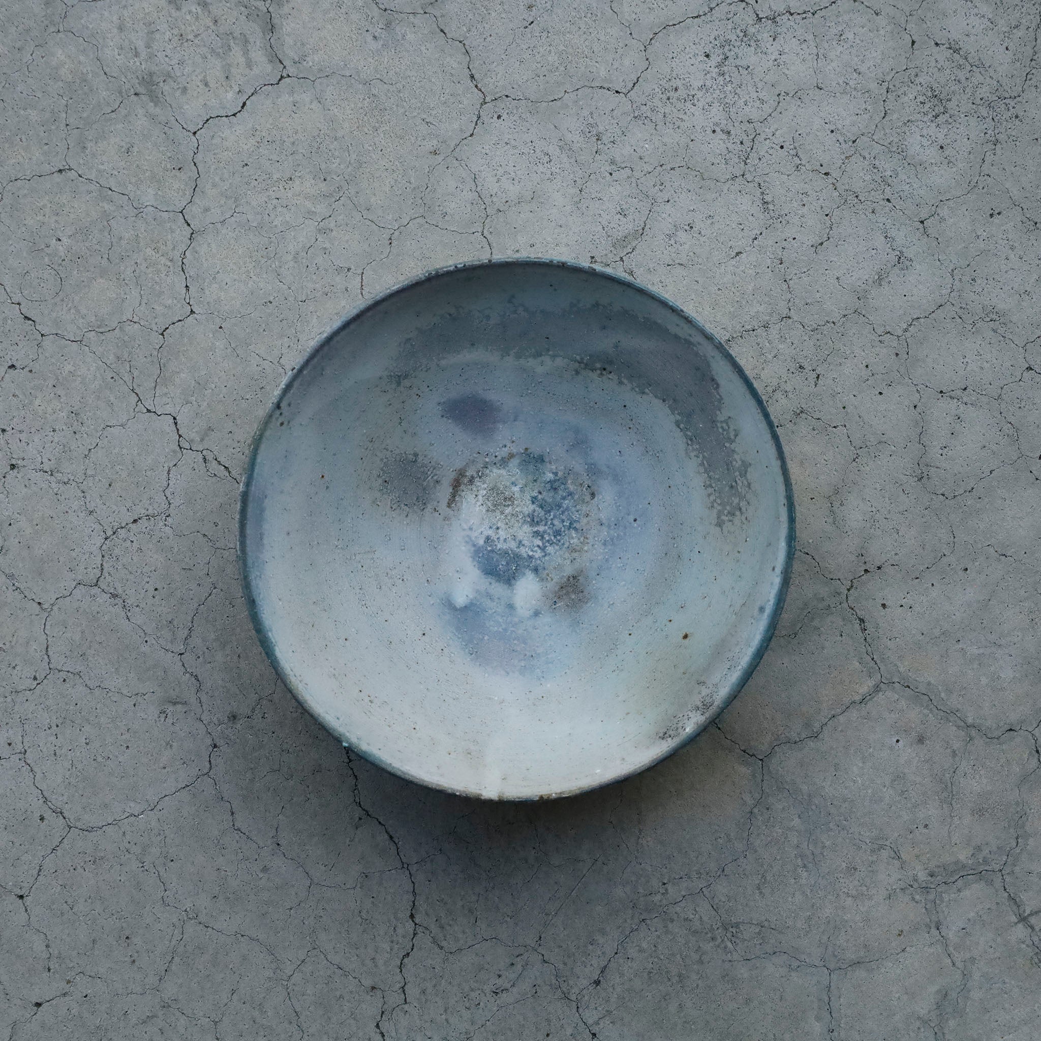 Etsuji Noguchi / White Rust, Medium Bowl G