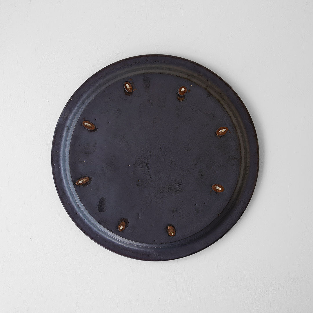 船串篤司 plate  黒