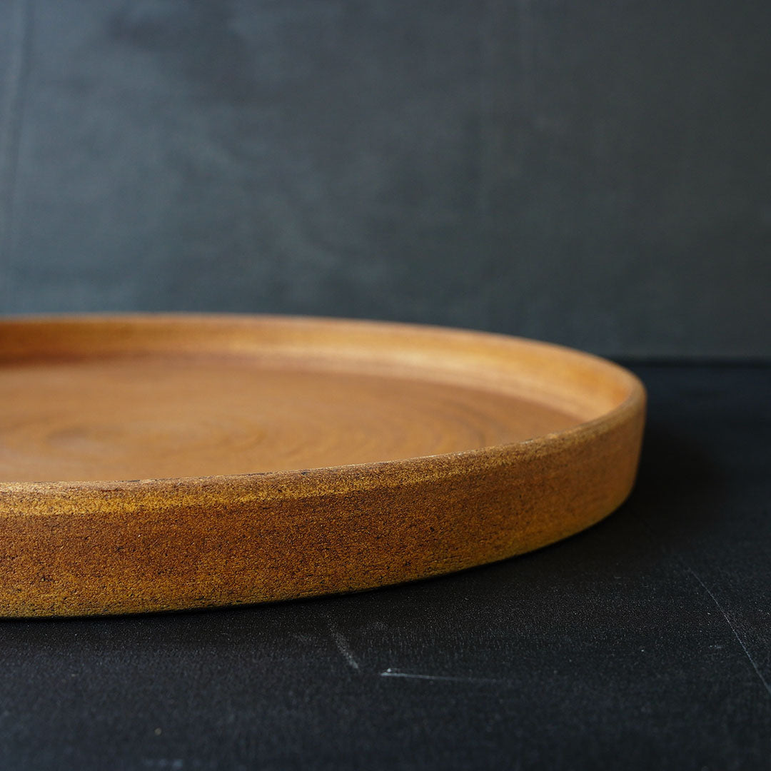 GAKU ceramics gen/âge リバーシブル皿　Φ240
