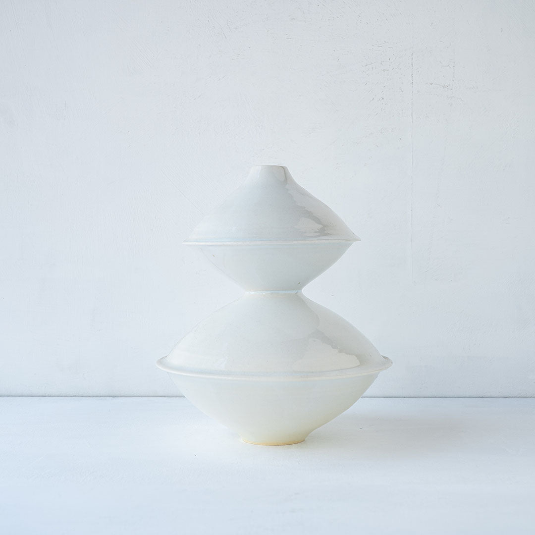中里花子 合体花器　二重