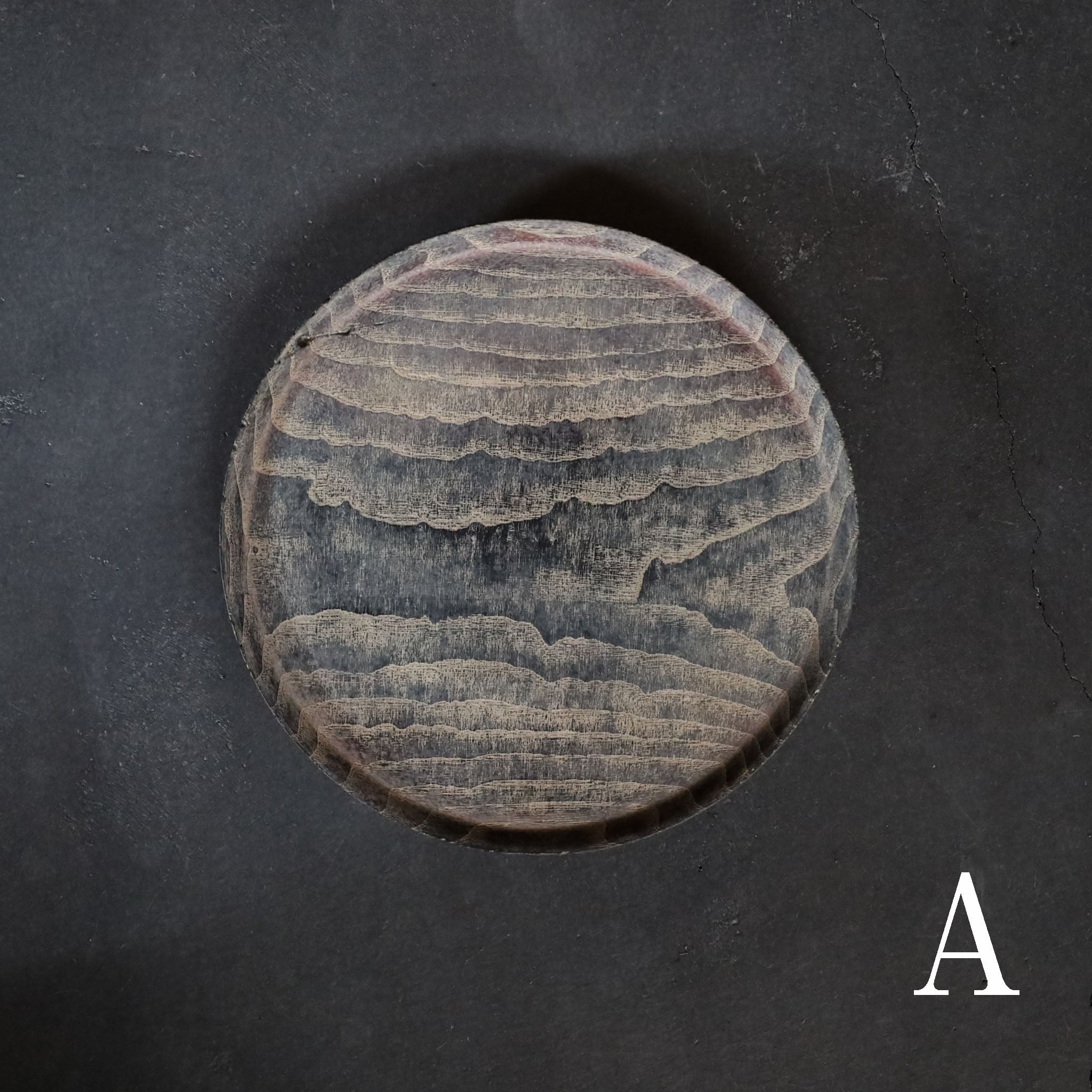●26-SD-11 浮様丸盆300 草木染