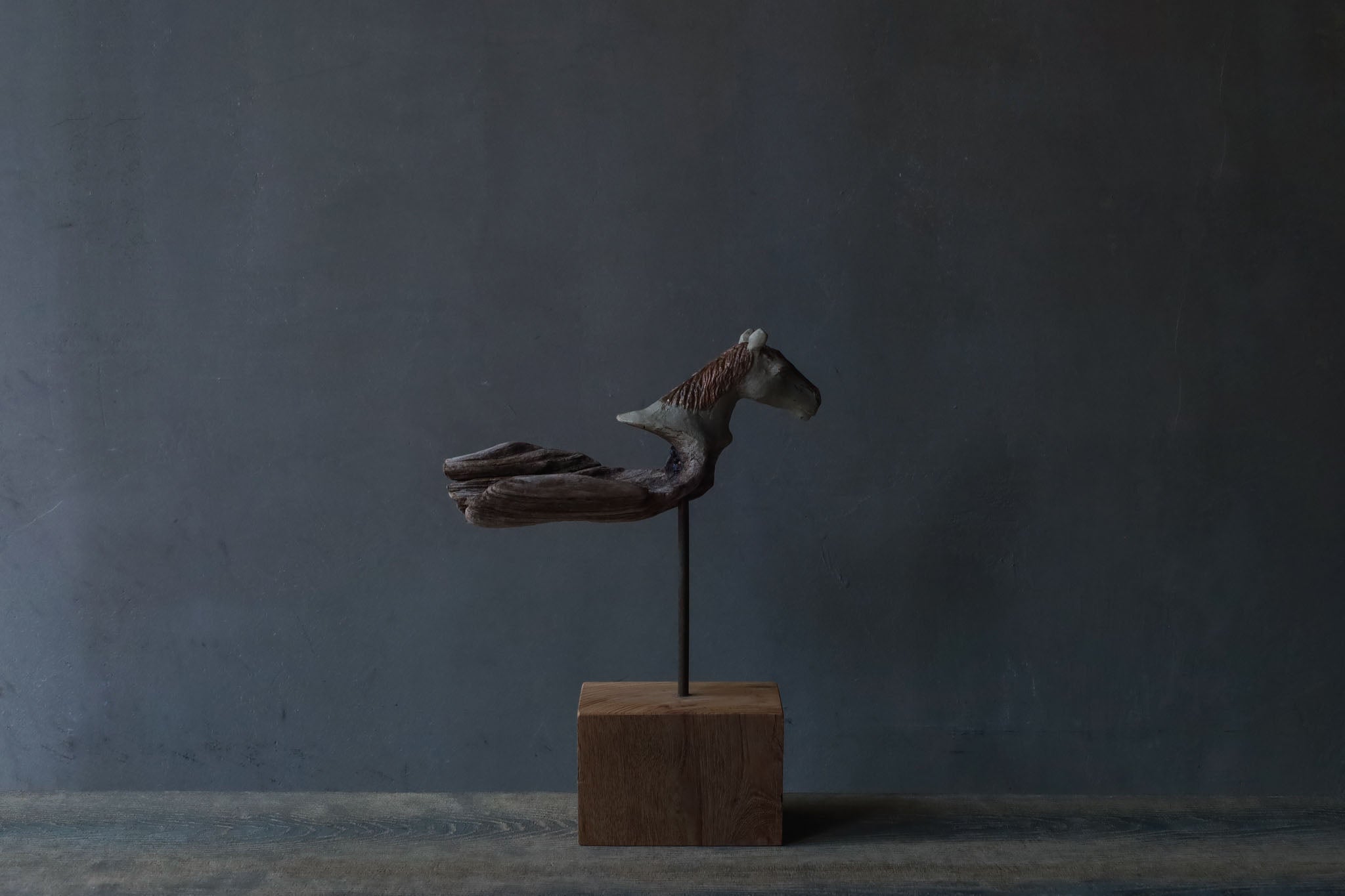 Norihisa Mizuta / Brass and Driftwood Horse B