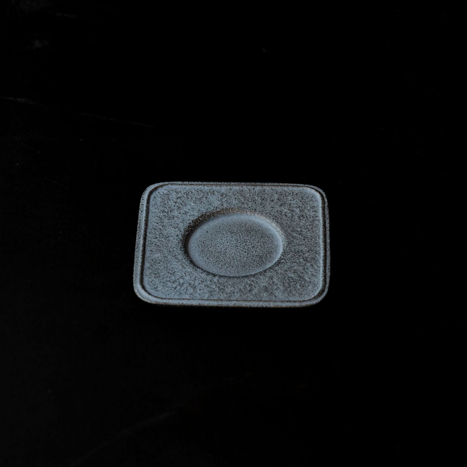 空間鋳造 茶托 Set 4pcs Ice Blue（紙箱仕様）