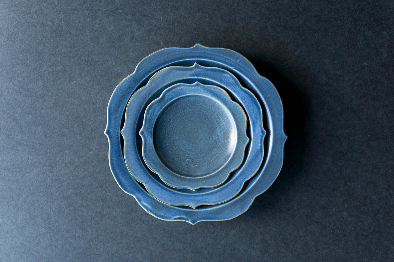 Hanako Nakazato Chakra Plate M (Blue Jeans)